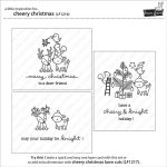 Lawn Fawn Cheery Christmas Stamp Set