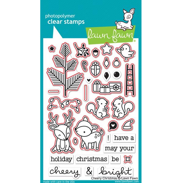 Lawn Fawn Cheery Christmas Lawn Cuts