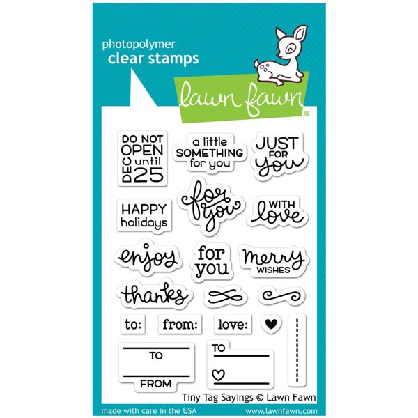 Lawn Fawn Tiny Tag Sayings Stamp Set