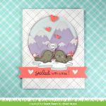 Lawn Fawn Sealed With a Kiss Stamp Set