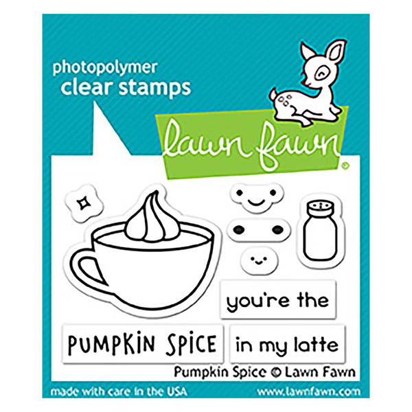 Lawn Fawn Pumpkin Spice Stamp Set&lt;span style=&quot;color:red;&quot;&gt;Blemished&lt;/span&gt;