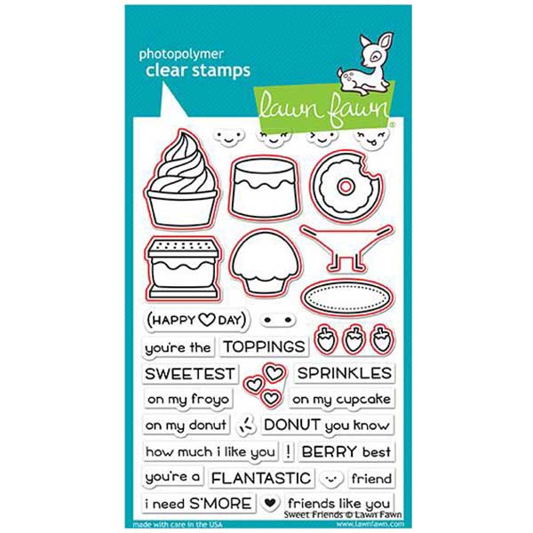 Lawn Fawn Sweet Friends Stamp Set