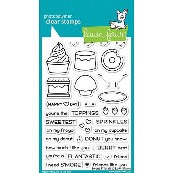 Lawn Fawn Sweet Friends Stamp Set