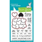 Lawn Fawn How You Bean? Conversation Heart Add-On Lawn Cuts