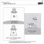 Lawn Fawn Beam Me Up Stamp Set