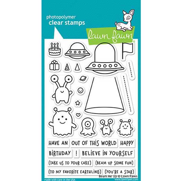 Lawn Fawn Beam Me Up Stamp Set