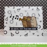 Lawn Fawn Little Music Notes Lawn Cuts