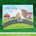 Lawn Fawn Village Shops Stamp Set