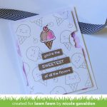 Lawn Fawn Sweetest Flavor Stamp Set