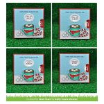 Lawn Fawn Reveal Wheel Holiday Sentiments Stamp Set