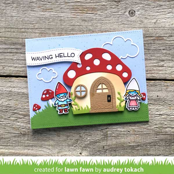 Lawn Fawn Oh Gnome! Stamp Set