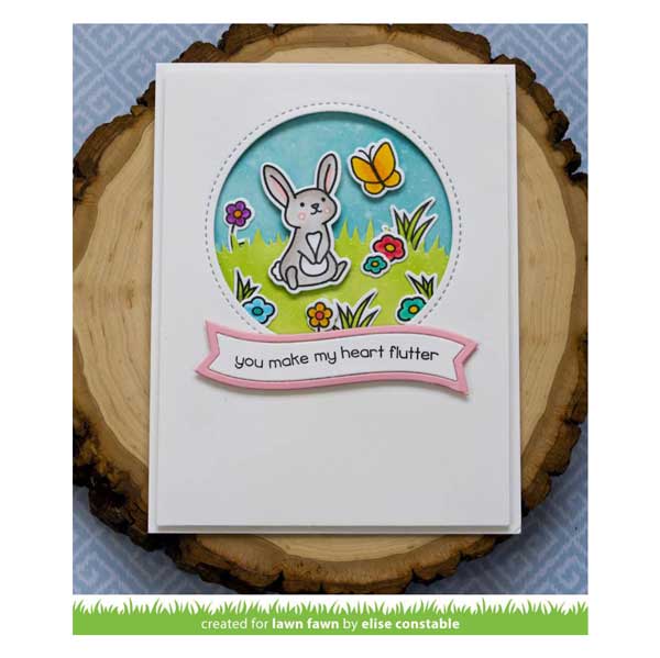 Lawn Fawn Butterfly Kisses Stamp Set