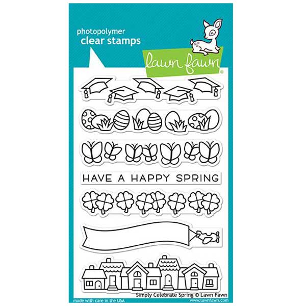 Lawn Fawn Simply Celebrate Spring Stamp Set