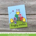 Lawn Fawn Celebration Scripty Sentiments Stamp Set