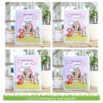 Lawn Fawn Reveal Wheel Spring Sentiments Stamp Set