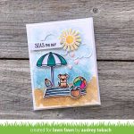 Lawn Fawn On the Beach Stamp Set