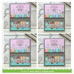 Lawn Fawn Reveal Wheel Friends & Family Sentiments Stamp Set