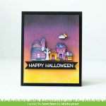 Lawn Fawn Spooky Village Stamp Set