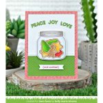 Lawn Fawn Offset Sayings: Christmas Stamp Set