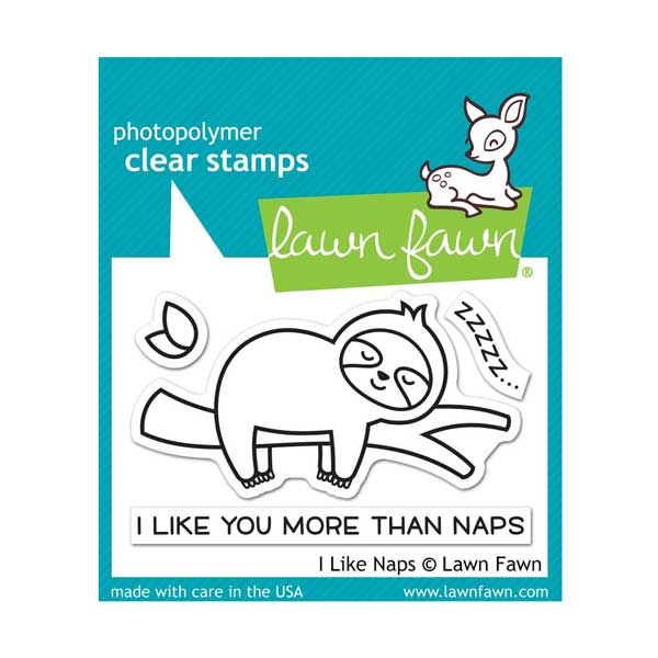 Lawn Fawn I Like Naps Stamp