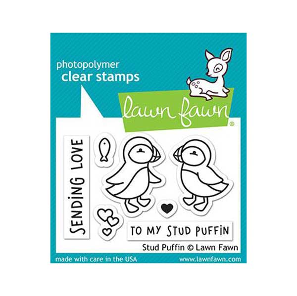 Lawn Fawn Stud Puffin Stamp Set &lt;span style=&quot;color:red;&quot;&gt;Blemished&lt;/span&gt;