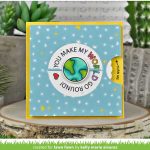 Lawn Fawn Reveal Wheel Circle Sentiments Stamp Set