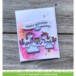 Lawn Fawn Unicorn Picnic Stamp