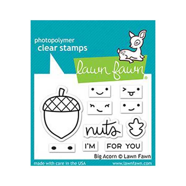 Lawn Fawn Big Acorn Stamp Set