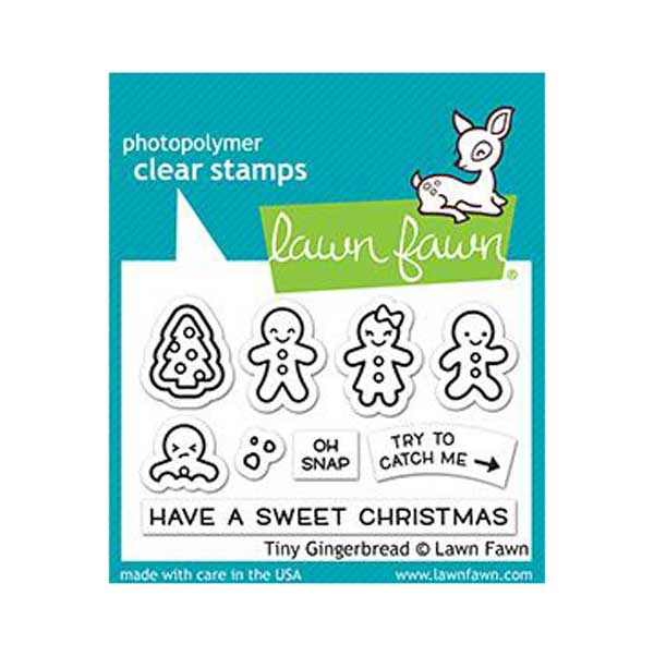 Lawn Fawn Tiny Gingerbread Stamp