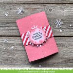 Lawn Fawn Shutter Card Holiday Sayings Stamp