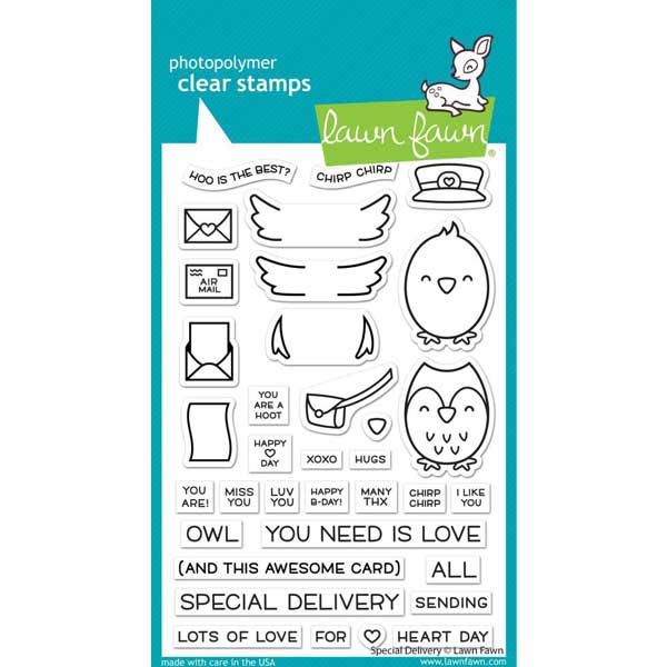 Lawn Fawn Special Delivery Stamp Set