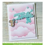 Lawn Fawn Scripty Bubble Sentiments Stamp