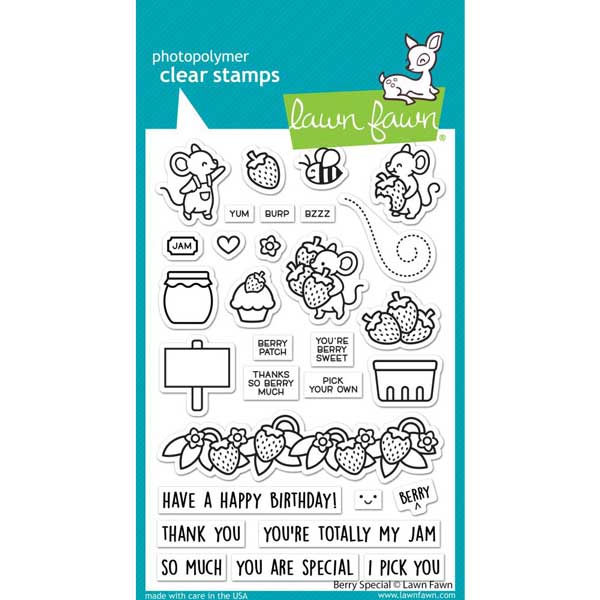 Lawn Fawn Berry Special Stamp Set