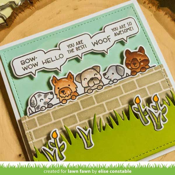 Lawn Fawn Simply Celebrate Critters Stamp