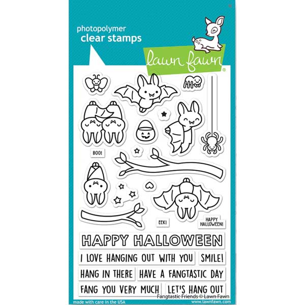 Lawn Fawn Fangtastic Friends Stamp