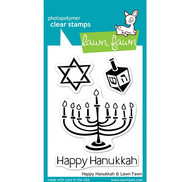 Lawn Fawn Happy Hanukkah Stamp Set