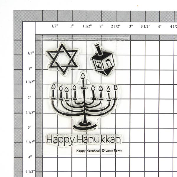 Lawn Fawn Happy Hanukkah Stamp Set