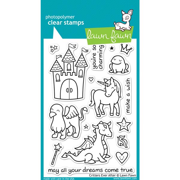 Lawn FawnCritter Ever After Stamp Set