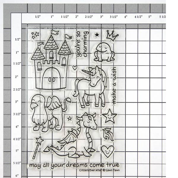 Lawn FawnCritter Ever After Stamp Set