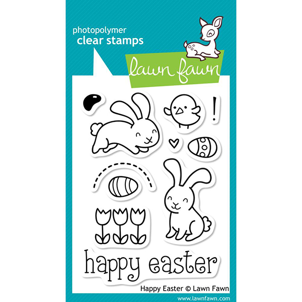 Lawn Fawn Happy Easter Stamp Set