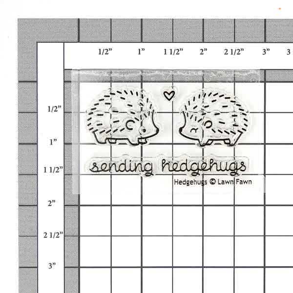 Lawn Fawn Hedgehugs Stamp Set