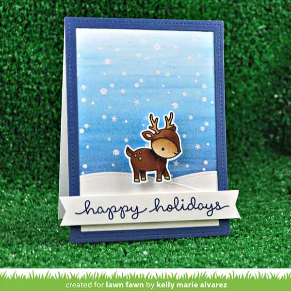 Lawn Fawn Toboggan Together Lawn Cuts