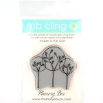 Memory Box Central Park Trees Cling Stamp