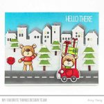 My Favorite Things Town Bear Stamp Set