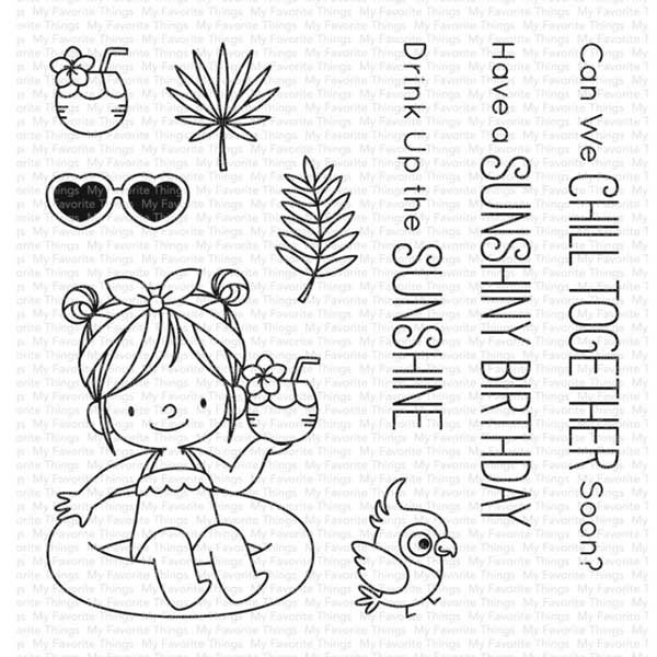 My Favorite Things BB Drink Up The Sunshine Stamp Set