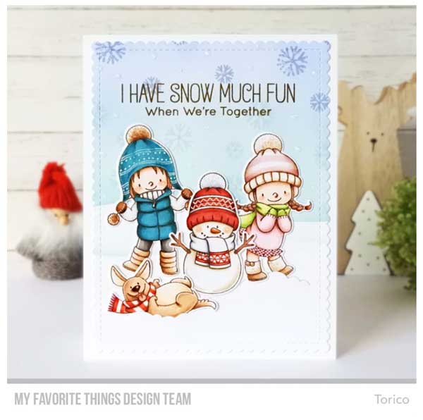 My Favorite Things BB Snow Buddies Stamp Set