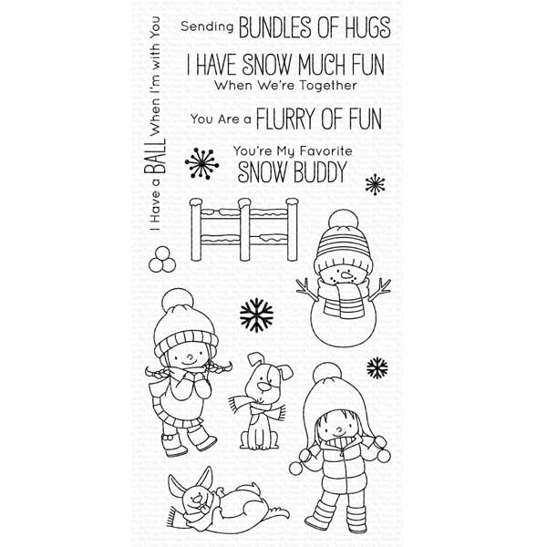 My Favorite Things BB Snow Buddies Stamp Set