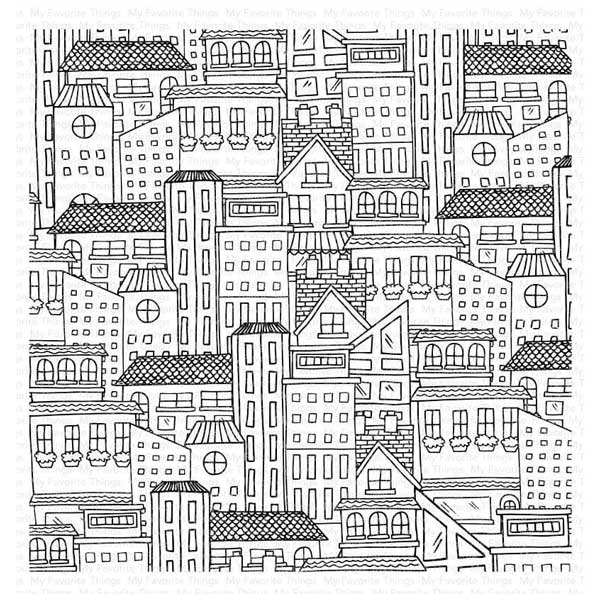 My Favorite Things City Block Background