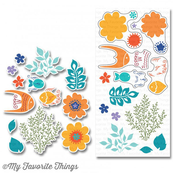 My Favorite Things Exquisite Ocean Stamp Set