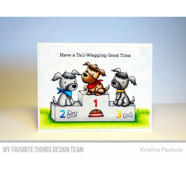 My Favorite Things Puppy Pals Stamp Set